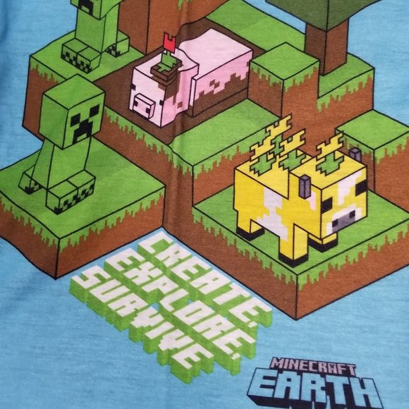Minecraft Earth PJ'S Set - Picture 5 of 5